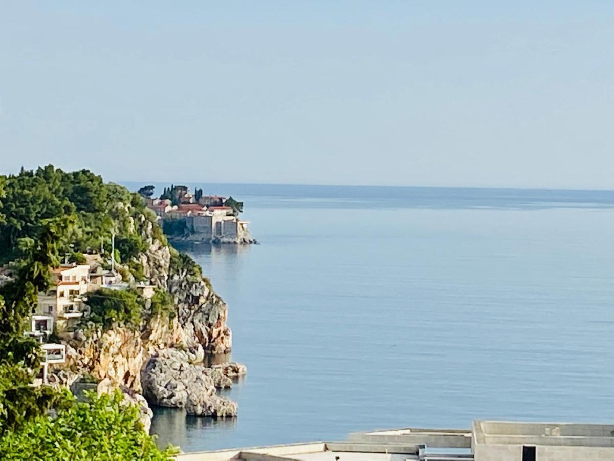 Apartment Blue Ilha Sveti Stefan Exterior foto